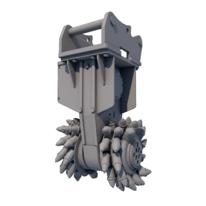 Demarec KDC Drum Cutter: high‑torque, gear‑reduced power; low vibration/noise; optimized drums & picks; works underwater to 25 m.